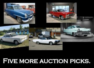 SEPTEMBER 8 MYSTAR FIVE FOR FRIDAY—FIVE PICKS FROM THE EGAUCTIONS.COM 16TH ANNUAL COLLECTOR CAR AUCTION