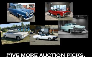 SEPTEMBER 8 MYSTAR FIVE FOR FRIDAY—FIVE PICKS FROM THE EGAUCTIONS.COM 16TH ANNUAL COLLECTOR CAR AUCTION