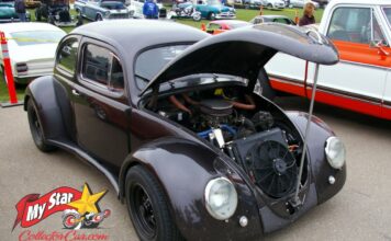 MAY 2024: A 1956 VW BEETLE USED TO BE HERBIE THE LOVE BUG…NOW IT’S HERBIE THE ROAD MONSTER