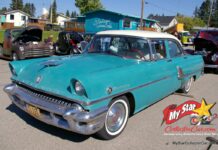 MAY 2024: A 1956 MERCURY MONTEREY 4-DOOR SEDAN IS A BLAST FROM THE PAST