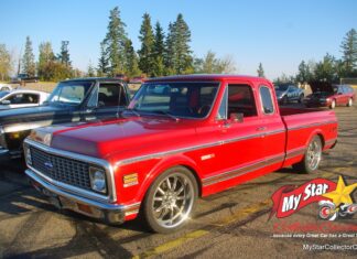 JULY 2024: A VERY COOL 1971 CHEVY CUSTOM EXTENDED CAB PICKUP IS DEFINITELY A CONVERSATION PIECE