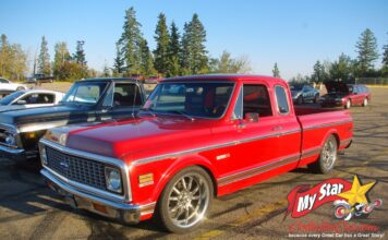 JULY 2024: A VERY COOL 1971 CHEVY CUSTOM EXTENDED CAB PICKUP IS DEFINITELY A CONVERSATION PIECE