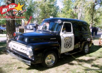 JUNE 2024: 1953 FORD DELUXE PANEL VAN—ROUTE 66 IS JUST THE BEGINNING