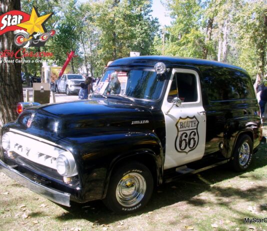 JUNE 2024: 1953 FORD DELUXE PANEL VAN—ROUTE 66 IS JUST THE BEGINNING