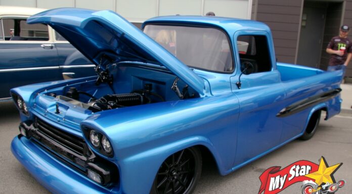 JULY 2024: A BEASTLY 1959 CHEVY FLEETSIDE RESTO MOD PICKUP HAS 970 LS HORSES CORRALED UNDER ITS HOOD