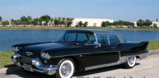 HIT THE MOTHERLODE WITH THE NEW-FOR-1957 CADILLAC ELDORADO BROUGHAM