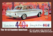MARCH TO THE BEAT OF YOUR OWN DRUM…BUY A 2nd GENERATION (1961-63) RAMBLER AMERICAN