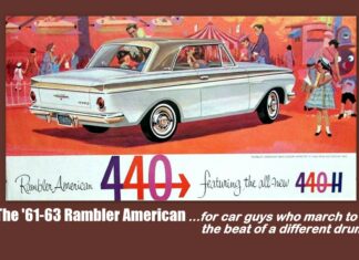 MARCH TO THE BEAT OF YOUR OWN DRUM…BUY A 2nd GENERATION (1961-63) RAMBLER AMERICAN