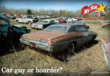 ARE YOU A CAR GUY OR A HOARDER WITH AN OLD CAR HABIT? ASK DR. MYSTARCOLLECTORCAR