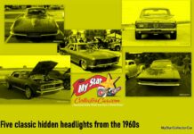 MSCC NOVEMBER 10 FIVE FOR FRIDAY MYSTARCOLLECTORCAR PICKS FIVE OF THE COOLEST HIDEAWAY HEADLIGHT CARS FROM THE SIXTIES