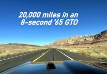 RICH GUIDO: THE CANADIAN CHUCK NORRIS AND HIS BEASTLY 1965 GTO LOG OVER 20,000 MILES ON THE DRIVE AND DRAG CIRCUIT THIS YEAR