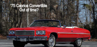 THE 1975 CHEVROLET CAPRICE WAS AN ANACHRONISM ON WHEELS
