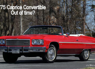 THE 1975 CHEVROLET CAPRICE WAS AN ANACHRONISM ON WHEELS