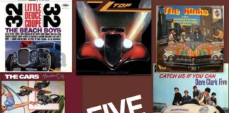 DECEMBER 22 FIVE FOR FRIDAY MYSTARCOLLECTORCAR PICKS FIVE VERY COOL ALBUM COVERS WITH CARS ON THEM