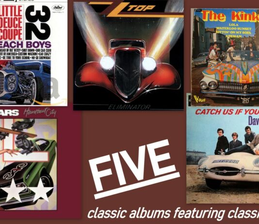 DECEMBER 22 FIVE FOR FRIDAY MYSTARCOLLECTORCAR PICKS FIVE VERY COOL ALBUM COVERS WITH CARS ON THEM