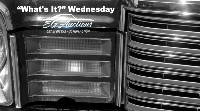 NOVEMBER 15 EGAUCTIONS.COM “WHAT’S IT?” WEDNESDAY
