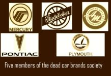 MSCC DECEMBER 29 FIVE FOR FRIDAY: MYSTARCOLLECTORCAR PICKS FIVE MEMBERS IN GOOD STANDING OF THE DEAD CAR BRANDS SOCIETY