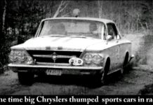 STRANGE BUT TRUE…THE CHRYSLER 300 WAS AN SCCA RALLY CHAMP IN 1963 AND ‘64