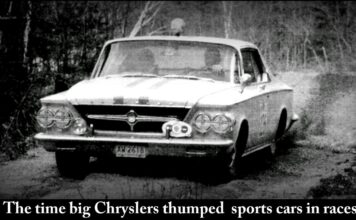 STRANGE BUT TRUE…THE CHRYSLER 300 WAS AN SCCA RALLY CHAMP IN 1963 AND ‘64