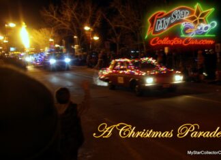 WHAT IT’S LIKE TO PUT AN OLD CAR INTO A CHRISTMAS PARADE