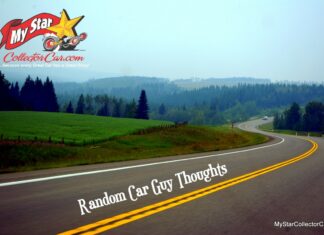 MYSTAR DECEMBER 5 FIVE FOR FRIDAY: FIVE RANDOM THOUGHTS ABOUT THE WORLD OF CLASSIC IRON