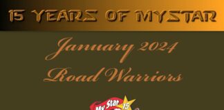 JANUARY 2024: 15 YEARS OF MYSTAR ROAD WARRIORS