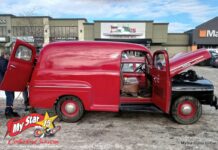 FEBRUARY 2024: A 1948 MERCURY SEDAN DELIVERY TRUCK HAULS AROUND A FULL LOAD OF MEMORIES FOR ITS OWNER