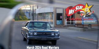 MARCH 2024 MYSTAR ROAD WARRIORS–MUSCLE CAR MARCH