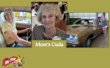 MAY 2024: MOM’S ’71 CUDA IS THE PERFECT MOTHER’S DAY CAR STORY