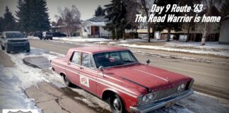 ROUTE 63 DAY 9—ALBERTA BOUND WITHOUT BEING SLUNG OVER THE SADDLE