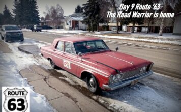 ROUTE 63 DAY 9—ALBERTA BOUND WITHOUT BEING SLUNG OVER THE SADDLE