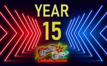 MYSTARCOLLECTORCAR IS 15-YEARS-OLD TODAY…OUR PAST, PRESENT AND FUTURE IN A NUTSHELL