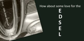 MYSTAR APRIL 12 FIVE FOR FRIDAY: HOW ABOUT SOME LOVE FOR THE EDSEL?