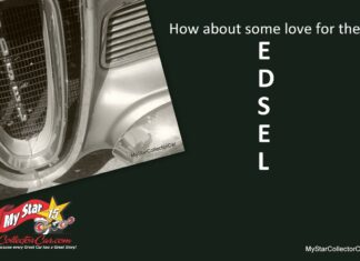 MYSTAR APRIL 12 FIVE FOR FRIDAY: HOW ABOUT SOME LOVE FOR THE EDSEL?
