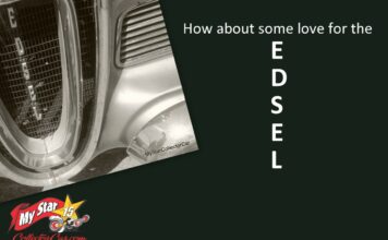 MYSTAR APRIL 12 FIVE FOR FRIDAY: HOW ABOUT SOME LOVE FOR THE EDSEL?