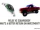 MYSTARCOLLECTORCAR TACKLES A RAGING DEBATE: SQUARE BODIES VS. ROLEX WATCHES