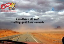 MAY 10 FIVE FOR FRIDAY: MYSTARCOLLECTORCAR LISTS FIVE THINGS TO CONSIDER ON A ROAD TRIP IN AN OLD CAR
