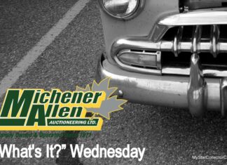 MICHENER-ALLEN AUCTIONEERING MAY 1 “WHAT’S IT?” WEDNESDAY