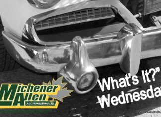 MAY 15 MICHENER-ALLEN AUCTIONEERING “WHAT’S IT?” WEDNESDAY