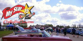 MYSTARCOLLECTORCAR REFLECTS ON THE MIRROR CAR SHOW