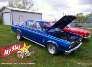 JANUARY 2025: A 1966 PLYMOUTH BARRACUDA HAS A VERY COOL RETRO ENGINE SWAP