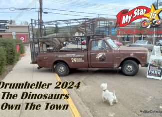 A PREHISTORIC CAR SHOW—DRUMHELLER 2024
