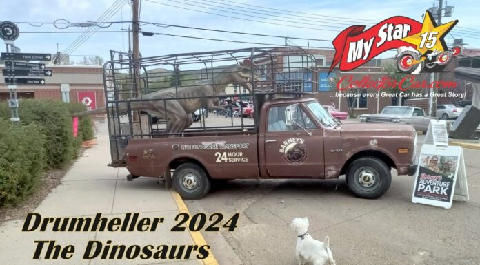 A PREHISTORIC CAR SHOW—DRUMHELLER 2024