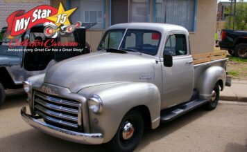AUGUST 2024: 50 YEARS OF OWNERSHIP AND STILL ON GOOD TERMS WITH HIS HOLLYWOOD STAR 1953 GMC PICKUP