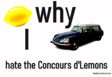 WHY I HATE THE CONCOURS D’ LEMONS