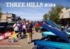 THREE HILLS 2024—THE SUN SHONE AND THE CARS SHOWED UP