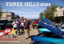 THREE HILLS 2024—THE SUN SHONE AND THE CARS SHOWED UP