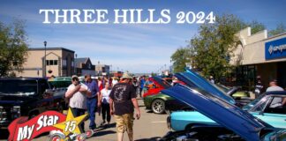 THREE HILLS 2024—THE SUN SHONE AND THE CARS SHOWED UP