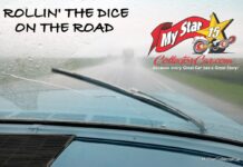 ROLLING THE DICE ON THE ROAD—WINFIELD BATTLES THE RAIN