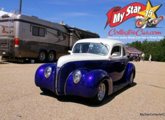DECEMBER 2024: A 1938 FORD CUSTOM COUPE WAS BUILT FOR LONG ROAD ADVENTURES